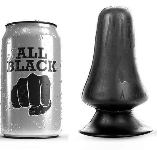 All Black Anal Plug 12 Cm | Niks.fi verkkokauppa