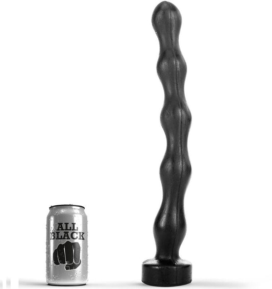 All Black Anal Beads 41,5 Cm | Niks.fi verkkokauppa