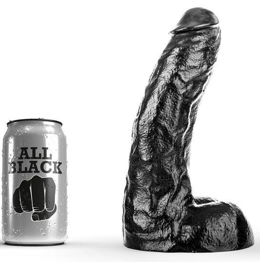All Black Dong 25,5 Cm | Niks.fi verkkokauppa