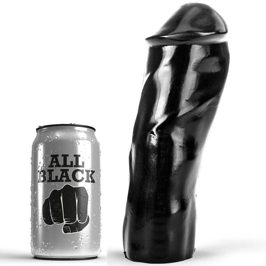 All Black Dildo Realistic 20 Cm | Niks.fi verkkokauppa
