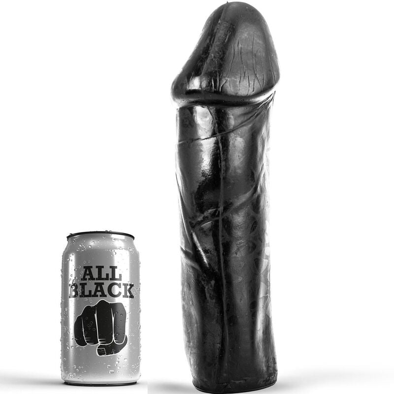 All Black Dong 28 Cm Without Testicles | Niks.fi verkkokauppa