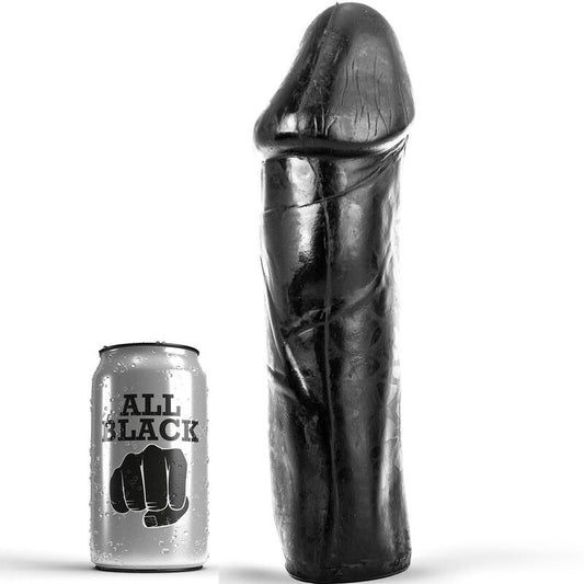 All Black Dong 28 Cm Without Testicles | Niks.fi verkkokauppa