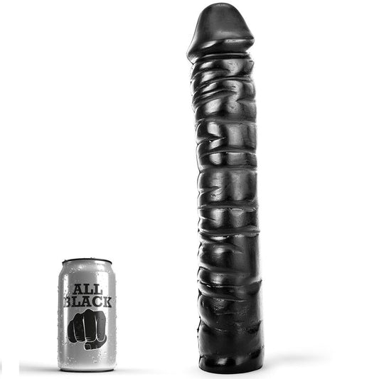 All Black Dong 38 Cm | Niks.fi verkkokauppa