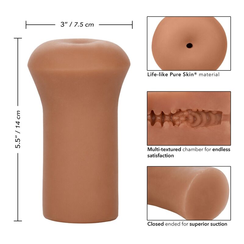 Calexotics Boundless Stroker Caramel | Niks.fi verkkokauppa