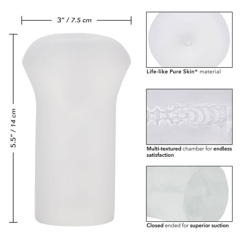 Calexotics Boundless Stroker Transparent | Niks.fi verkkokauppa
