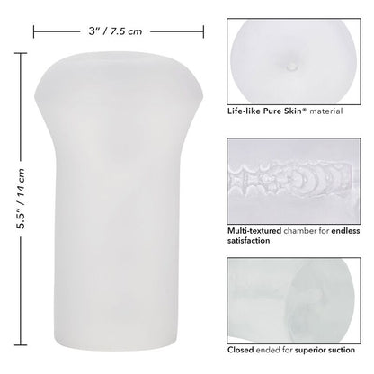 Calexotics Boundless Stroker Transparent | Niks.fi verkkokauppa
