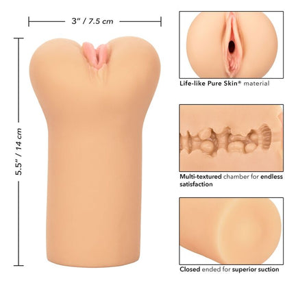 Calexotics Boundless Vulva Stroker Light Skin | Niks.fi verkkokauppa