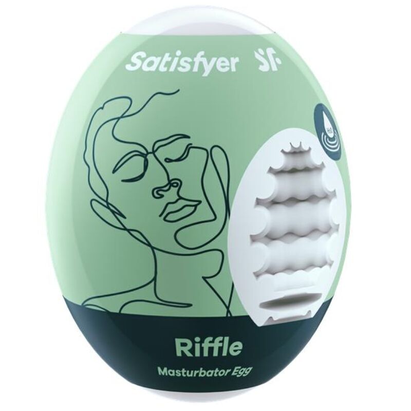 Satisfyer Riffle Masturbator Egg | Niks.fi verkkokauppa