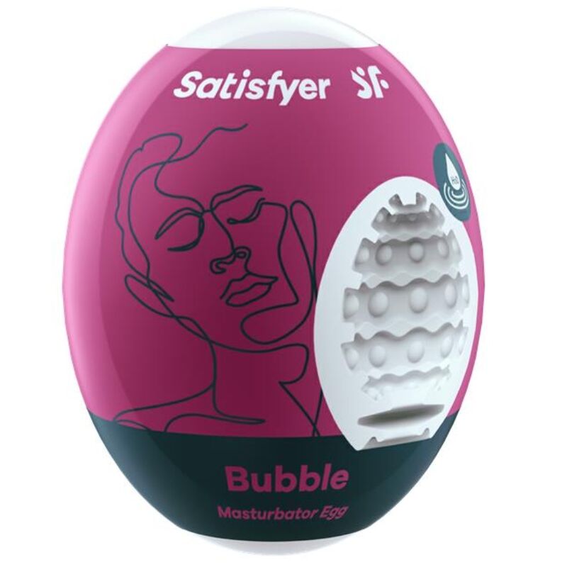 Satisfyer Bubble Masturbator Egg | Niks.fi verkkokauppa