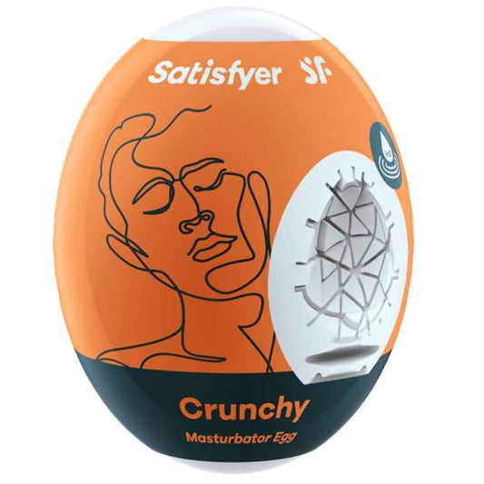 Satisfyer Crunchy Masturbator Egg | Niks.fi verkkokauppa