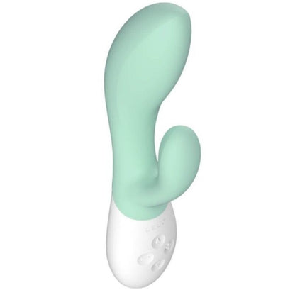 Lelo Ina 3 Green Rabbit Vibrator Luxury Seaweed | Niks.fi verkkokauppa