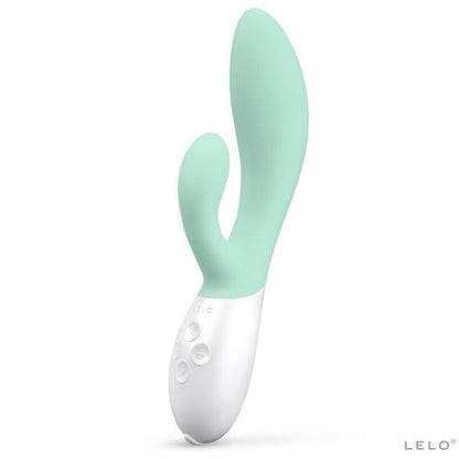 Lelo Ina 3 Green Rabbit Vibrator Luxury Seaweed | Niks.fi verkkokauppa