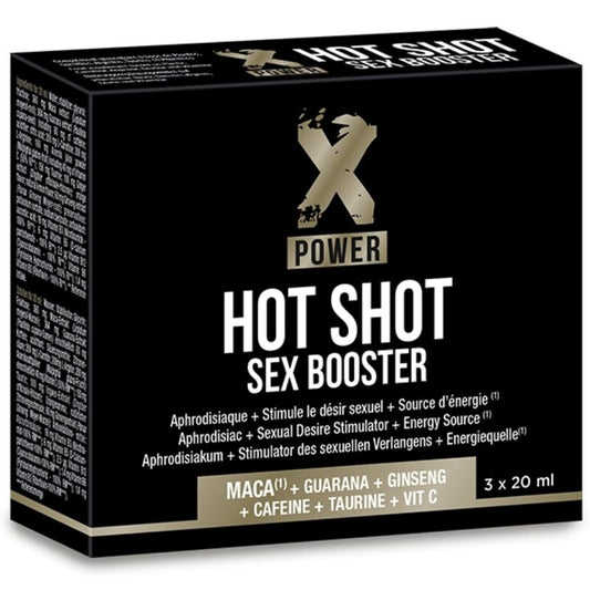 X Powerhot Shot Sex Booster Increase Libido 3 X 20 Ml | Niks.fi verkkokauppa