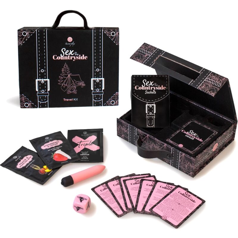 Secretplay Sex In The Countryside Travel Kit (Es/En/De/Fr/Nl/Pt) | Niks.fi verkkokauppa