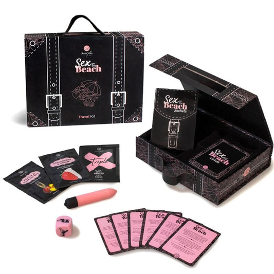 Secretplay Sex On The Beach Travel Kit (Es/En/De/Fr/Nl/Pt) | Niks.fi verkkokauppa