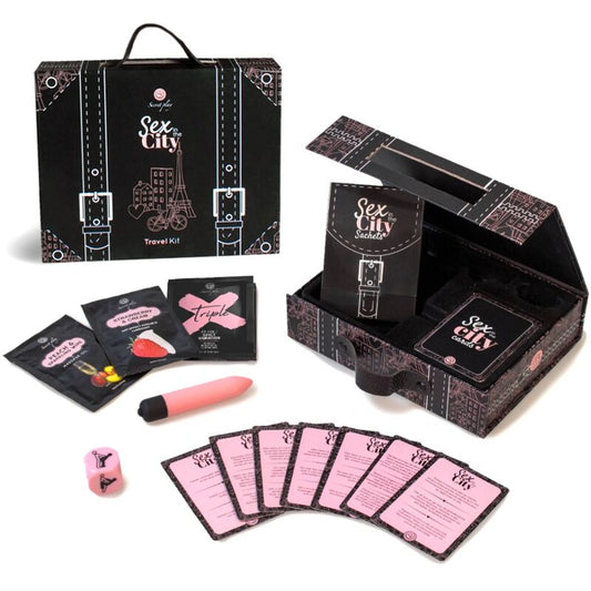 Secretplay Sex In The City Travel Kit (Es/En/De/Fr/Nl/Pt) | Niks.fi verkkokauppa