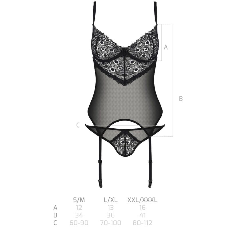 Passion Zinnia Corset Eco Collection L/Xl | Niks.fi verkkokauppa