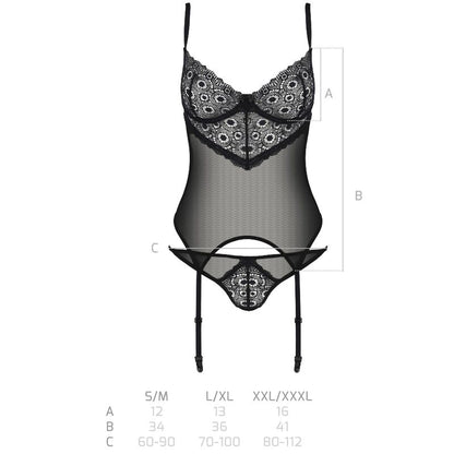 Passion Zinnia Corset Eco Collection L/Xl | Niks.fi verkkokauppa