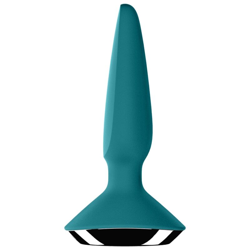 Satisfyer Plug Ilicious 1 Plug Vibrator Green | Niks.fi verkkokauppa