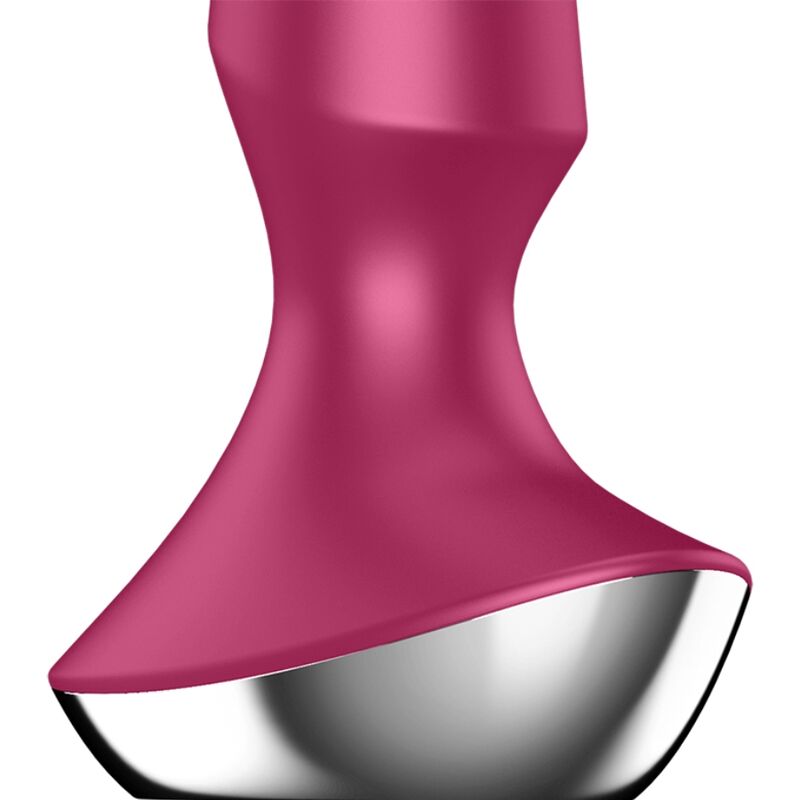 Satisfyer Plug Ilicious 2 Plug Vibrator Berry | Niks.fi verkkokauppa