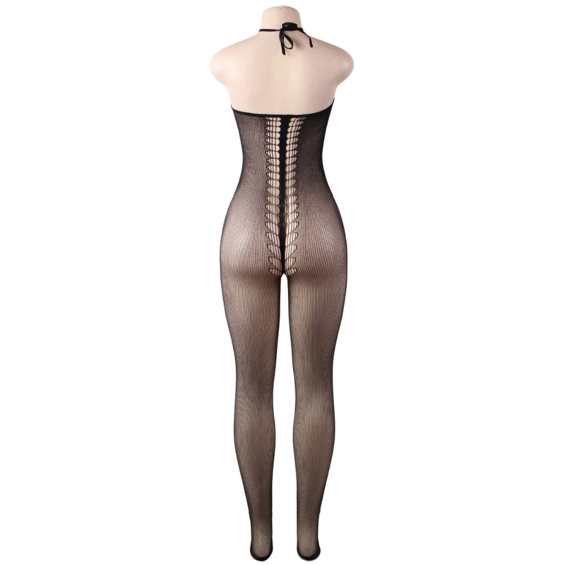 Queen Lingerie Halter Neck Bodystocking S/L | Niks.fi verkkokauppa