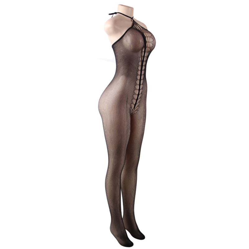 Queen Lingerie Halter Neck Bodystocking S/L | Niks.fi verkkokauppa