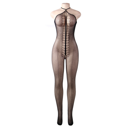 Queen Lingerie Halter Neck Bodystocking S/L | Niks.fi verkkokauppa