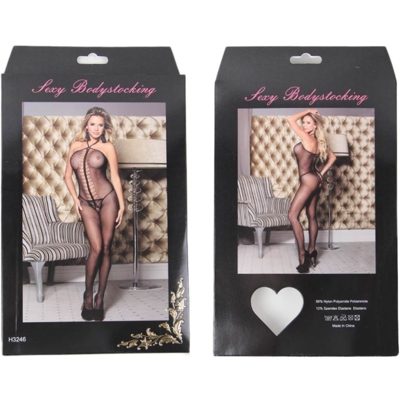 Queen Lingerie Halter Neck Bodystocking S/L | Niks.fi verkkokauppa