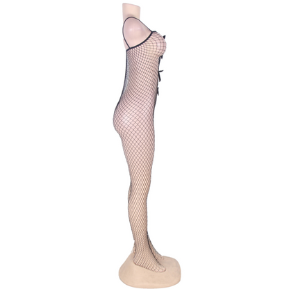 Queen Lingerie Bodystocking With Ties In Neckline S/L | Niks.fi verkkokauppa