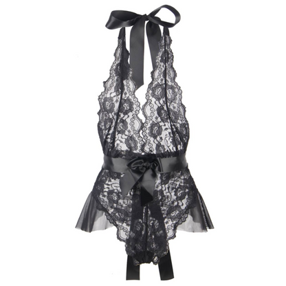 Queen Lingerie Low Low Lace Teddy S/M | Niks.fi verkkokauppa