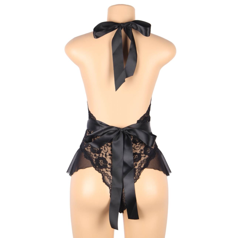 Queen Lingerie Low Low Lace Teddy S/M | Niks.fi verkkokauppa