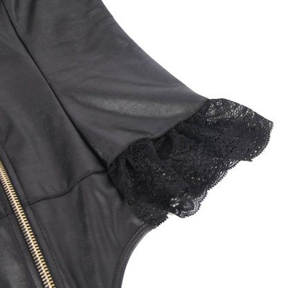 Queen Lingerie Teddy With Zipper L/Xl | Niks.fi verkkokauppa