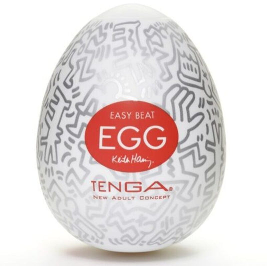 Tenga Party Masturbator Egg Keith Haring | Niks.fi verkkokauppa