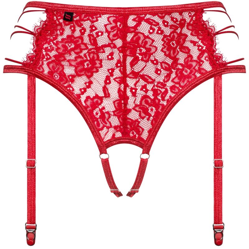 Obsessive Rediosa Crothless Garter Belt L/Xl | Niks.fi verkkokauppa