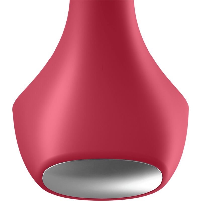 Satisfyer Backdoor Lover Vibrating Plug Red | Niks.fi verkkokauppa