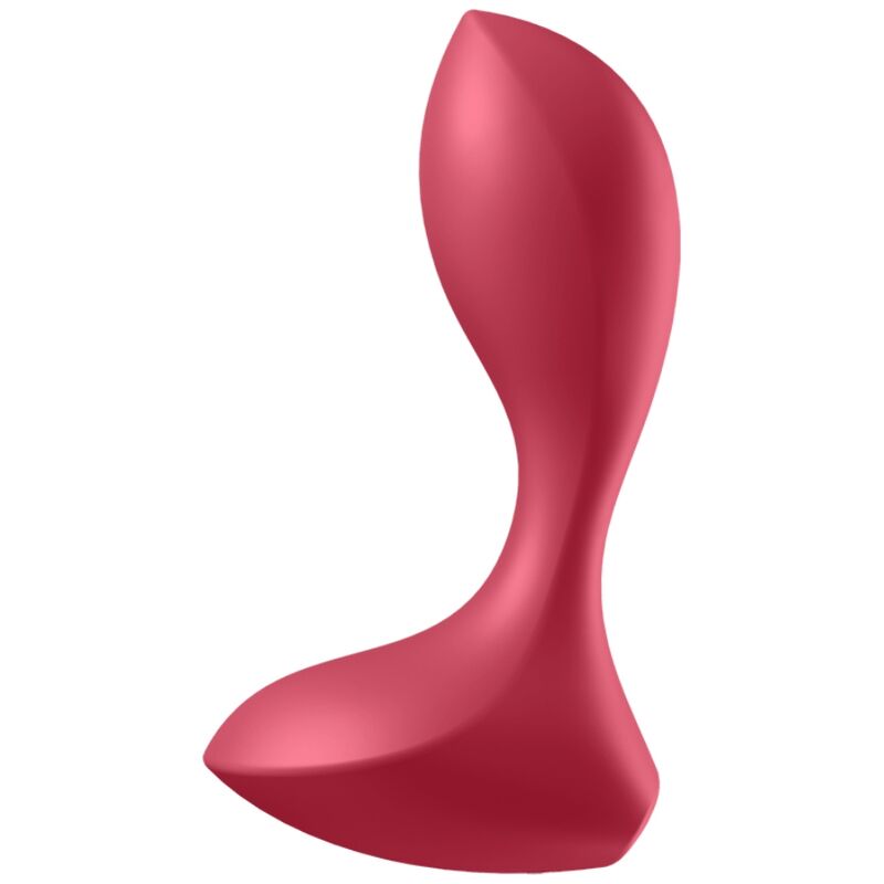 Satisfyer Backdoor Lover Vibrating Plug Red | Niks.fi verkkokauppa