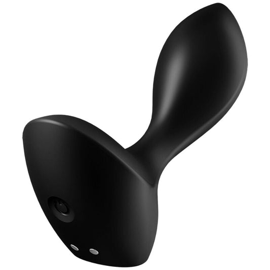 Satisfyer Backdoor Lover - Tärisevä anustappi musta | Niks.fi verkkokauppa
