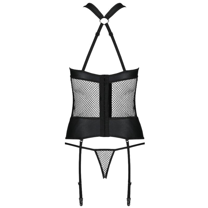 Passion Amanda Ecological Leather Corset S/M | Niks.fi verkkokauppa