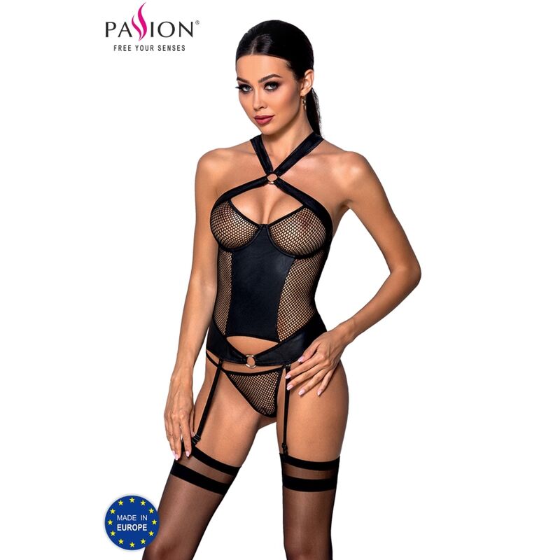 Passion Amanda Corset Ecological Leather L/Xl | Niks.fi verkkokauppa