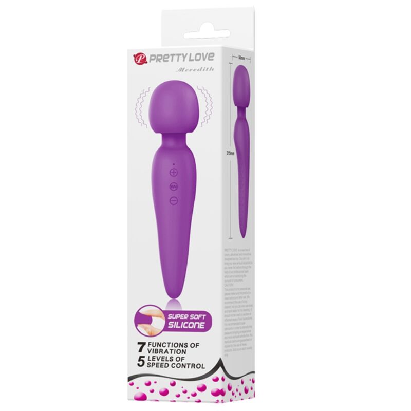 Pretty Love Meredith Massager 12 Vibration Modes | Niks.fi verkkokauppa