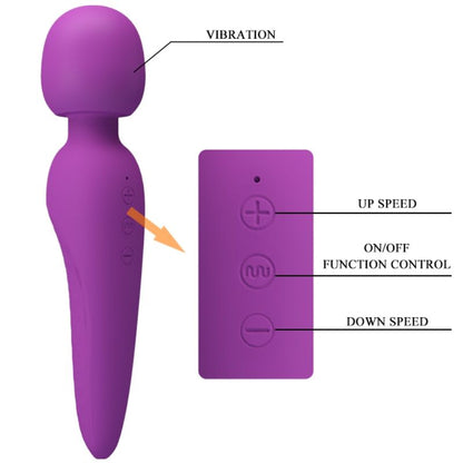 Pretty Love Meredith Massager 12 Vibration Modes | Niks.fi verkkokauppa