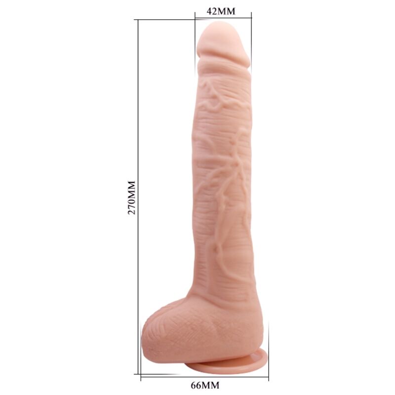 Baile Flexible Realistic Dildo | Niks.fi verkkokauppa