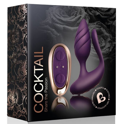 Rocks-Off Cocktail Plug Remote Control Lilac | Niks.fi verkkokauppa