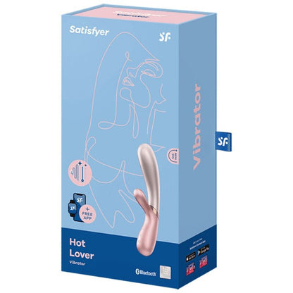 Satisfyer Hot Lover Vibraattori Ruusu-Beissi | Niks.fi verkkokauppa