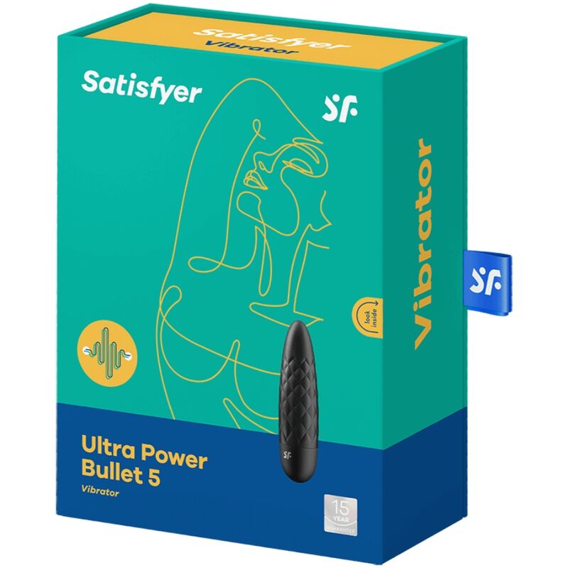 Satisfyer Ultra Power Bullet 5 Black | Niks.fi verkkokauppa