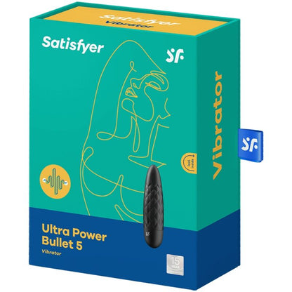 Satisfyer Ultra Power Bullet 5 Black | Niks.fi verkkokauppa