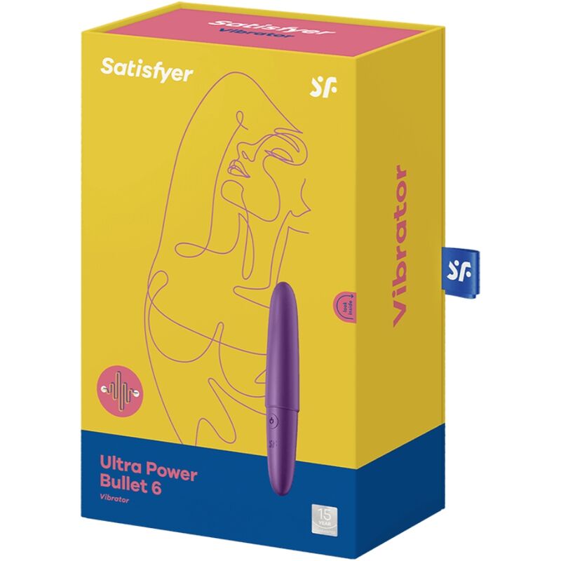 Satisfyer Ultra Power Bullet 6 Purple | Niks.fi verkkokauppa