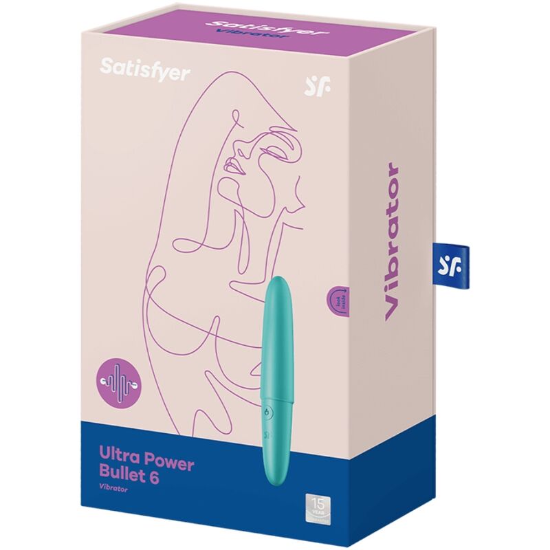 Satisfyer Ultra Power Bullet 6 Turquoise | Niks.fi verkkokauppa
