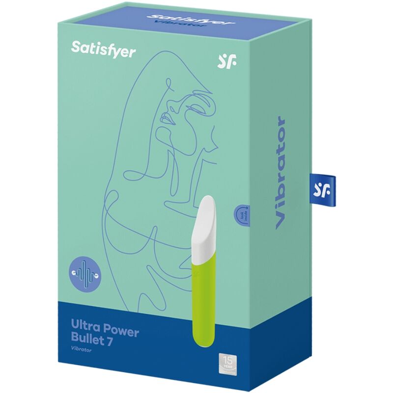 Satisfyer Ultra Power Bullet 7 Green | Niks.fi verkkokauppa