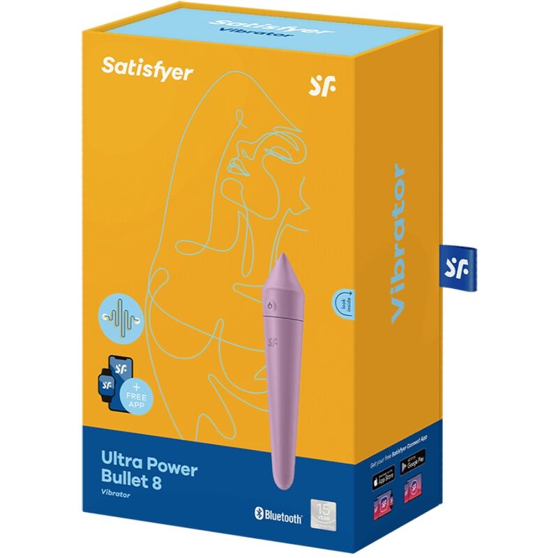 Satisfyer Ultra Power Bullet 8 Lilac | Niks.fi verkkokauppa